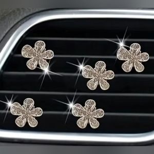 5 Flower Bling Car Accessory Only
